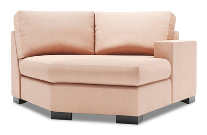 Canapé Lab Track RAF Cuddler - Pax Rose | Fauteuil Cuddler de droite Track de la collection Sofa Lab - Pax Rose | TR863249