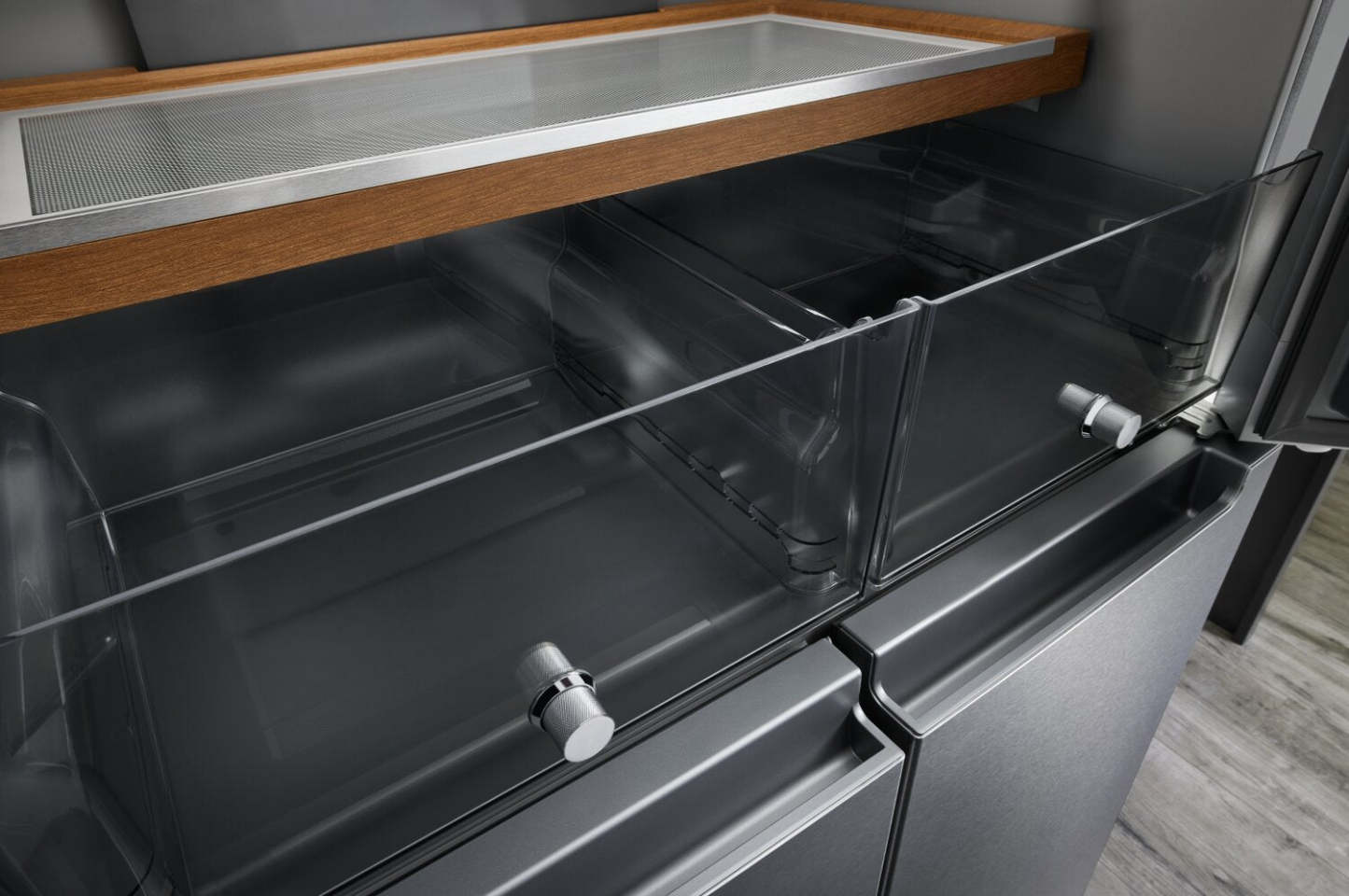 Réfrigérateur KitchenAid de 36 po et de 19,4 pi³ à portes françaises - acier inoxydable - KRQC506MPS | KitchenAid 36 19,4 Cu. Fort. Réfrigérateur à portes françaises - Acier inoxydable - KRQC506MPS