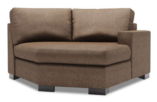 Canapé Lab Track RAF Cuddler - Luna Praline | Fauteuil Cuddler de droite Track de la collection Sofa Lab - Luna Praline | TR862591