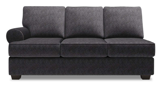 Sofa Lab Roll LAF Sofa - Luxury Charcoal | Sofa de gauche Roll de la collection Sofa Lab - Luxury Charcoal | RO132993