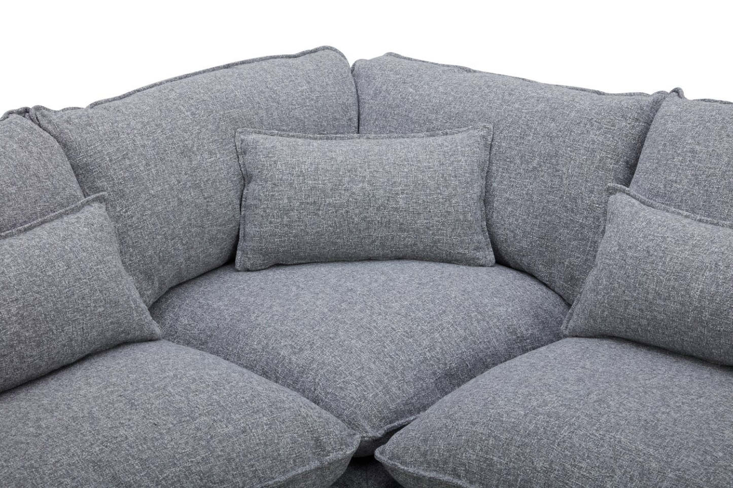Sofa sectionnel Monaco 5 pièces - gris