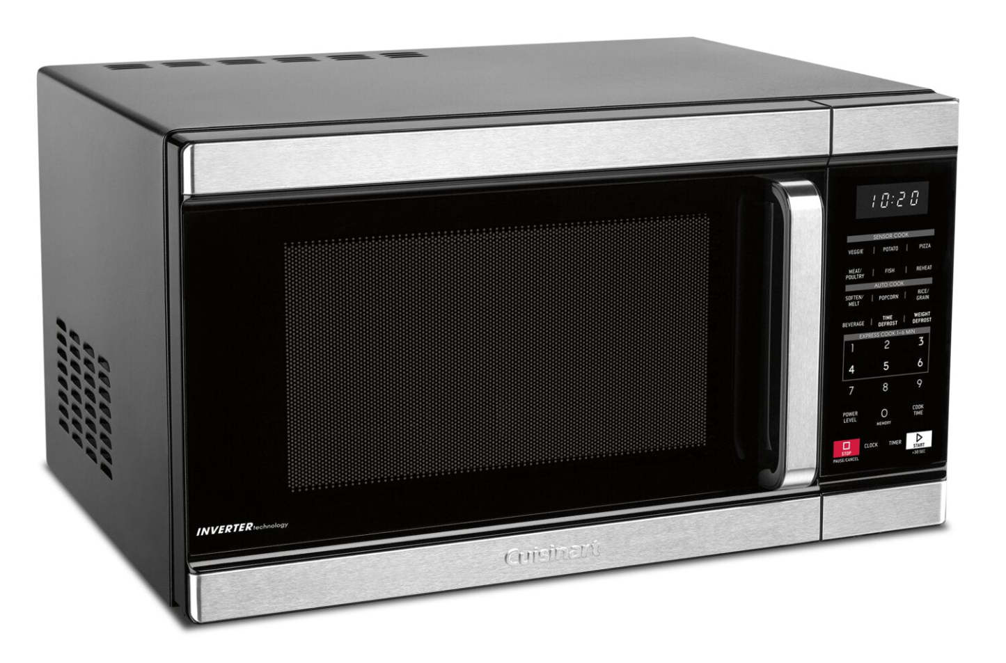 Cuisinart 1,1 Cu. Fort. Micro-ondes de comptoir de 1 000 W - CMW-110C | Quatre à micro-ondes de comptoir Cuisinart de 1,1 pi3 avec une puissance de 1 000 W - CMW-110C | CMW110CM