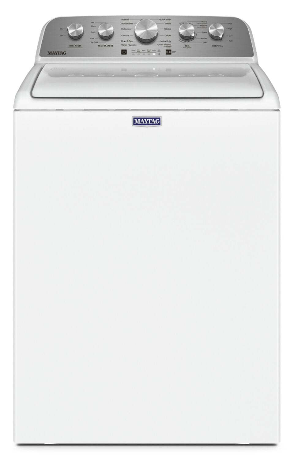 Laveuse Maytag à chargement par le haut de 5,2 pi³ - blanche - MVW5035MW | Maytag 5.2 Cu. Ft. Top-Load Washer - White - MVW5035MW