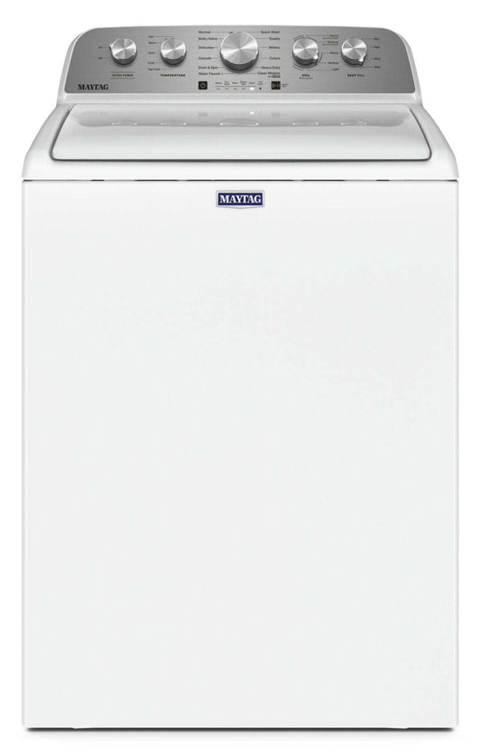 Laveuse Maytag à chargement par le haut de 5,2 pi³ - blanche - MVW5035MW | Maytag 5.2 Cu. Ft. Top-Load Washer - White - MVW5035MW