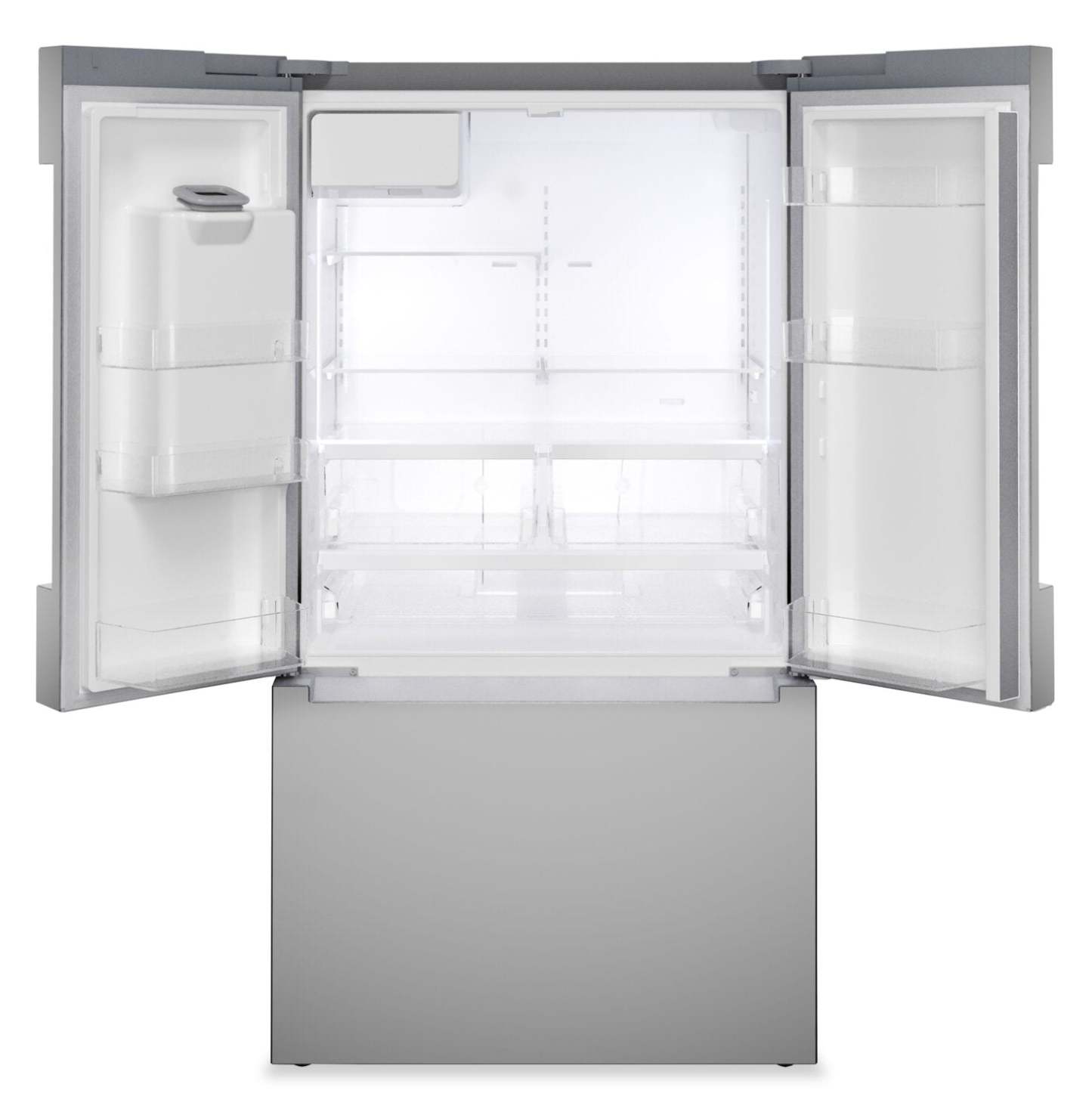 Bosch 36'' 21.6 Cu. Ft French Door Refrigerator – Fingerprint Resistant Stainless Steel - B36CD10ENS | Réfrigérateur Bosch de 36 po et de 21,6 pi3 à portes françaises - acier inoxydable résistant aux traces de doigts - B36CD10ENS