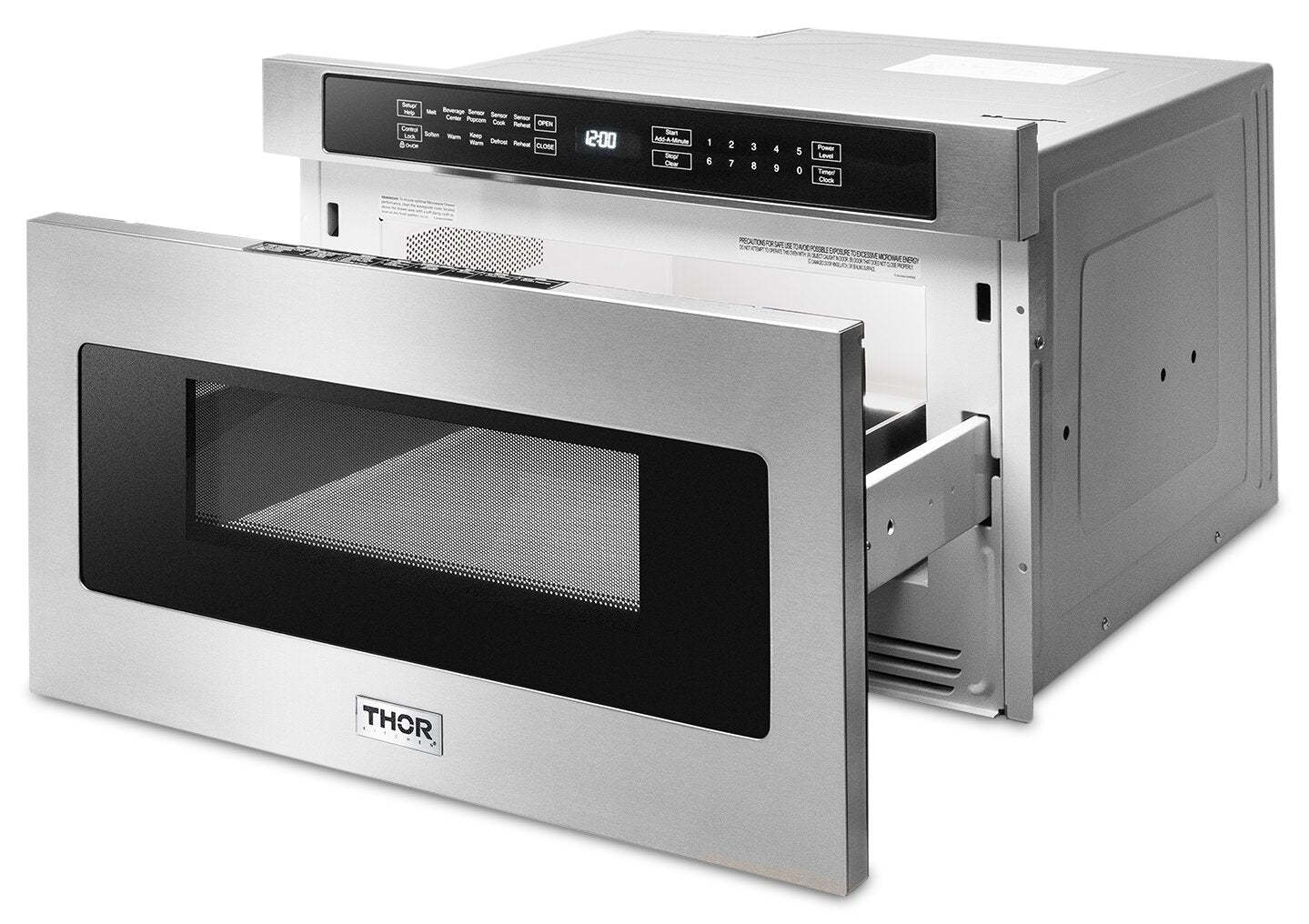 Cuisine Thor 24 1,2 Cu. Fort. Tiroir pour micro-ondes - TMD2401 | Tiroir à micro-ondes Thor Kitchen de 1,2 pi³ – TMD2401 | TMD2401S