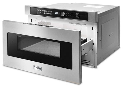 Cuisine Thor 24 1,2 Cu. Fort. Tiroir pour micro-ondes - TMD2401 | Tiroir à micro-ondes Thor Kitchen de 1,2 pi³ – TMD2401 | TMD2401S