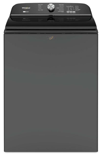 Laveuse Whirlpool à chargement par le haut de 6,1 pi³ - noir volcan - WTW6157PB