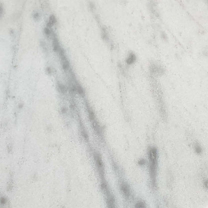 Sabrina 14 Accent Table - Black with White Marble Look Top|Table d'appoint Sabrina de 14 po - noire avec dessus en imitation de marbre blanc