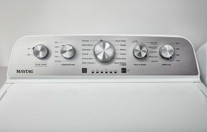 Laveuse Maytag à chargement par le haut de 5,2 pi³ - blanche - MVW5035MW | Maytag 5.2 Cu. Ft. Top-Load Washer - White - MVW5035MW