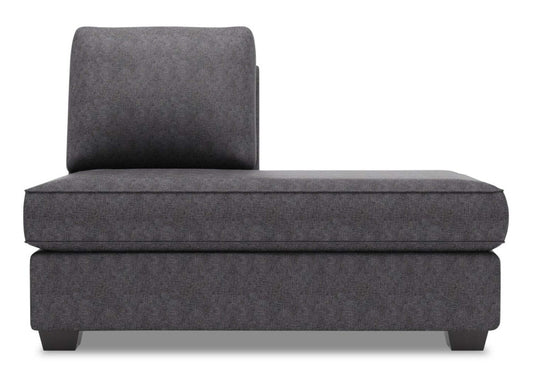 Sofa Lab Roll RAF Chaise Return - Charbon de luxe | Rallonge pour fauteuil long de droite Roll de la collection Sofa Lab - Charbon de luxe | RO262993