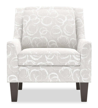 Fauteuil d'appoint club Sofa Lab personnalisable en tissu 29 po avec pattes en bois - Mist multicolore | Fabriqué au Canada Sofa Lab Fauteuil d'appoint personnalisable en tissu Club 29 avec pieds en bois - Brume multicolore | CLUB1164