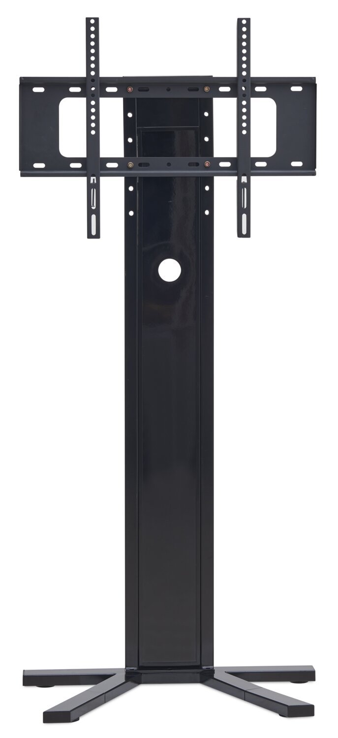 Meuble TV Miller avec support et gestion des câbles pour téléviseurs jusqu'à 80 po - Noir|Meuble pour téléviseur Miller avec support et système de gestion des câbles pour téléviseurs jusqu'à 80 po - noir