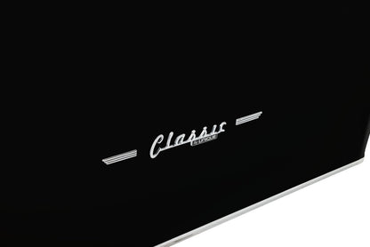 Réfrigérateur Classic Rétro par Unique de 36 po et de 21,4 pi3 de profondeur comptoir - noir minuit - UGP-595L B AC | U595LBAC