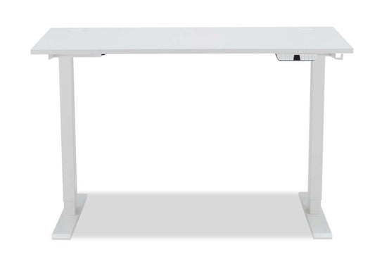 Carson 47.2 Dual-Motor Lift Office Desk - Matte White|Bureau relevable Carson de 47,2 po à deux moteurs - blanc mat