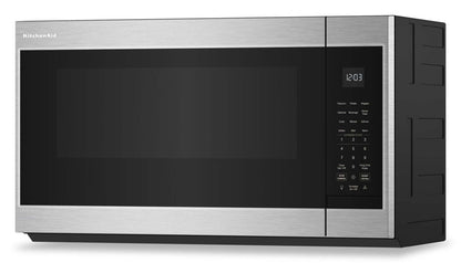 KitchenAid 1,9 Cu. Fort. Micro-ondes à hotte intégrée avec 7 fonctions de capteur - Acier inoxydable - YKMMS130RPS | Quatre à micro-ondes à hotte intégrée KitchenAid de 1,9 pi³ avec 7 fonctions par capteur - acier inoxydable - YKMMS130RPS | YKMMS13S