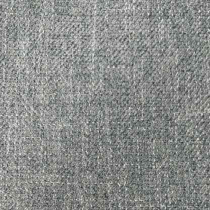 Chaise en tissu Valley 44 avec base et pieds en bois d'hévéa - Gris | Fauteuil Valley de 44 po en tissu avec base et pattes en hévéa - gris