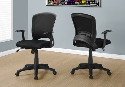 Hobbs 24 Office Chair - Noir |Chaise de bureau Hobbs de 24 po - noire