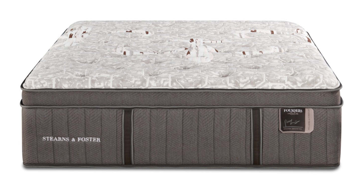 Stearns & Foster Founders Collection Derby County Eurotop Queen Mattress | Matelas Eurotop Derby County de la collection Founders de Stearns & Foster pour lit queen | DERBYCQM