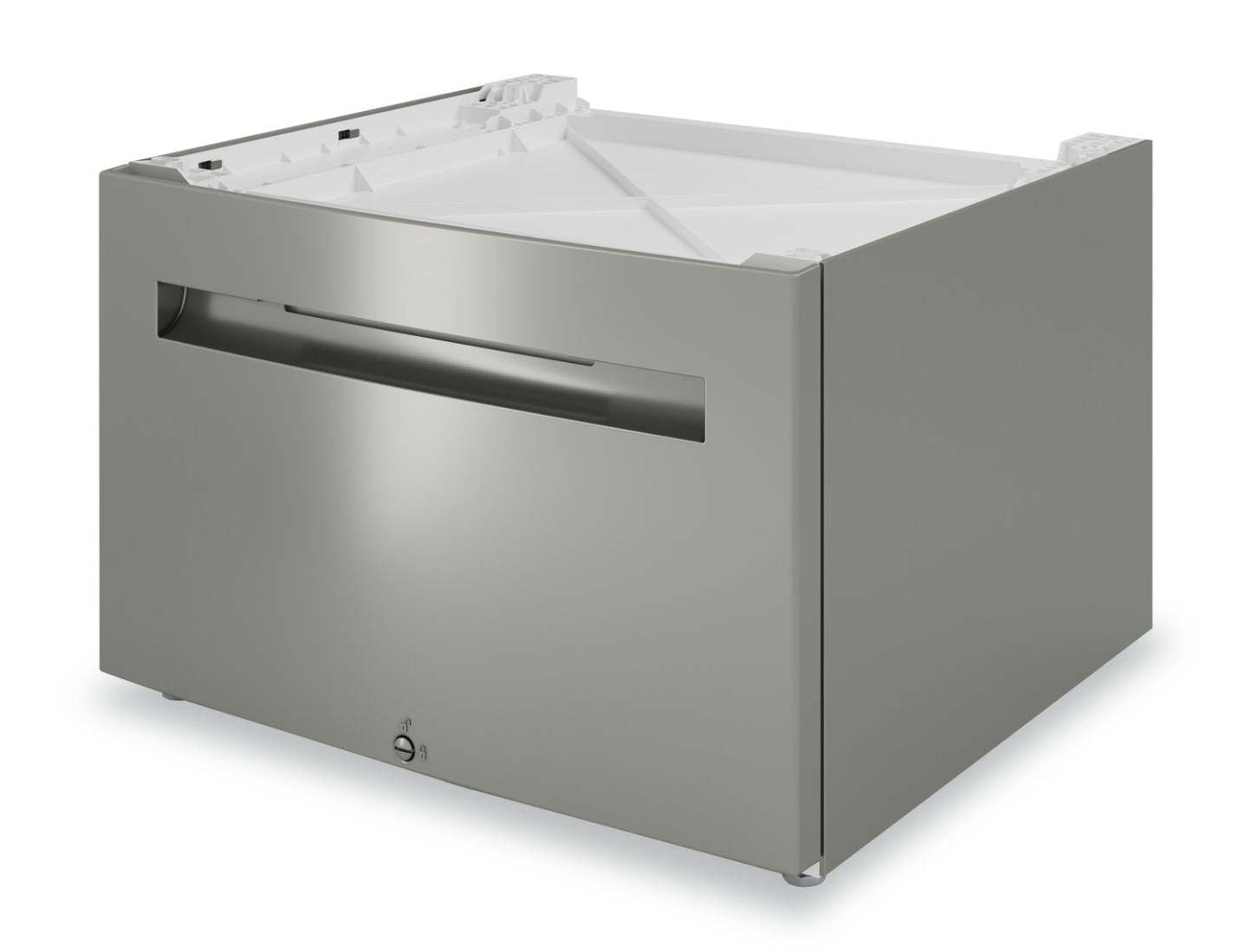 Socle pour laveuse Bosch 24 - Argent - WMZPW2XW | Piédestal de laveuse Bosch de 24 po – Argenté – WMZPW2XW | WMZPW2XW