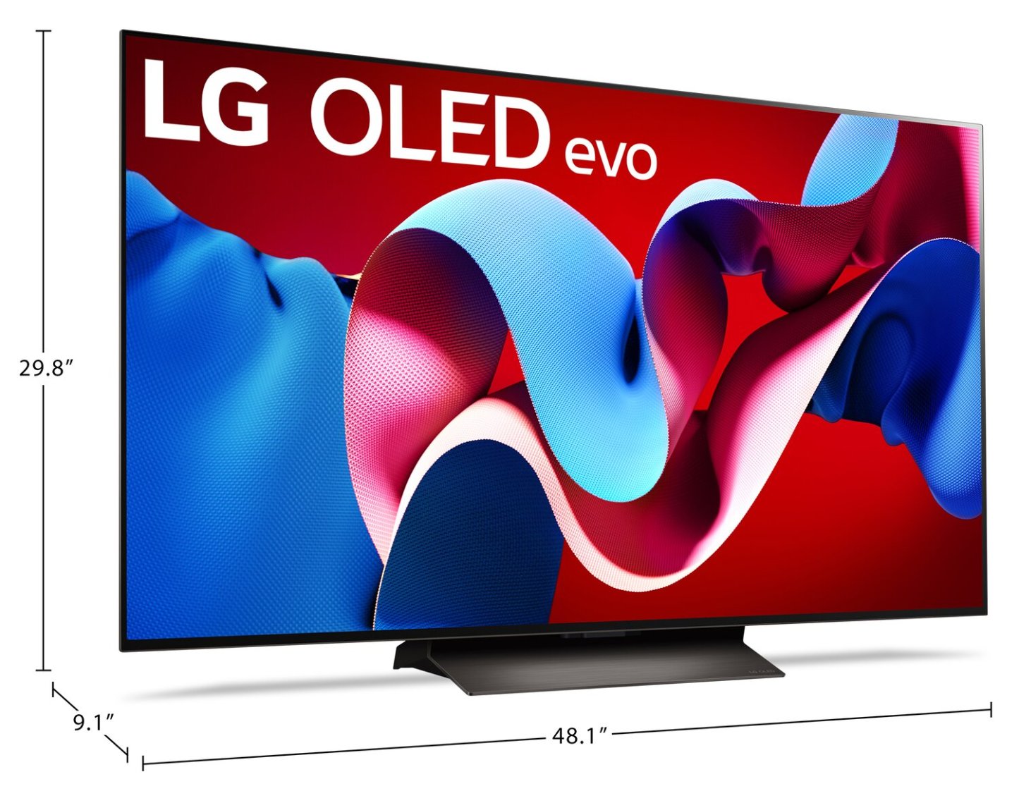 Téléviseur intelligent LG 55 OLED evo 4K HDR10 120 Hz AMD FreeSync webOS (OLED55C4PUA) | Téléviseur intelligent DELO evo LG 4K de 55 po à 120 Hz avec HDR10, webOS et FreeSyncMC AMD (OLED55C4PUA)