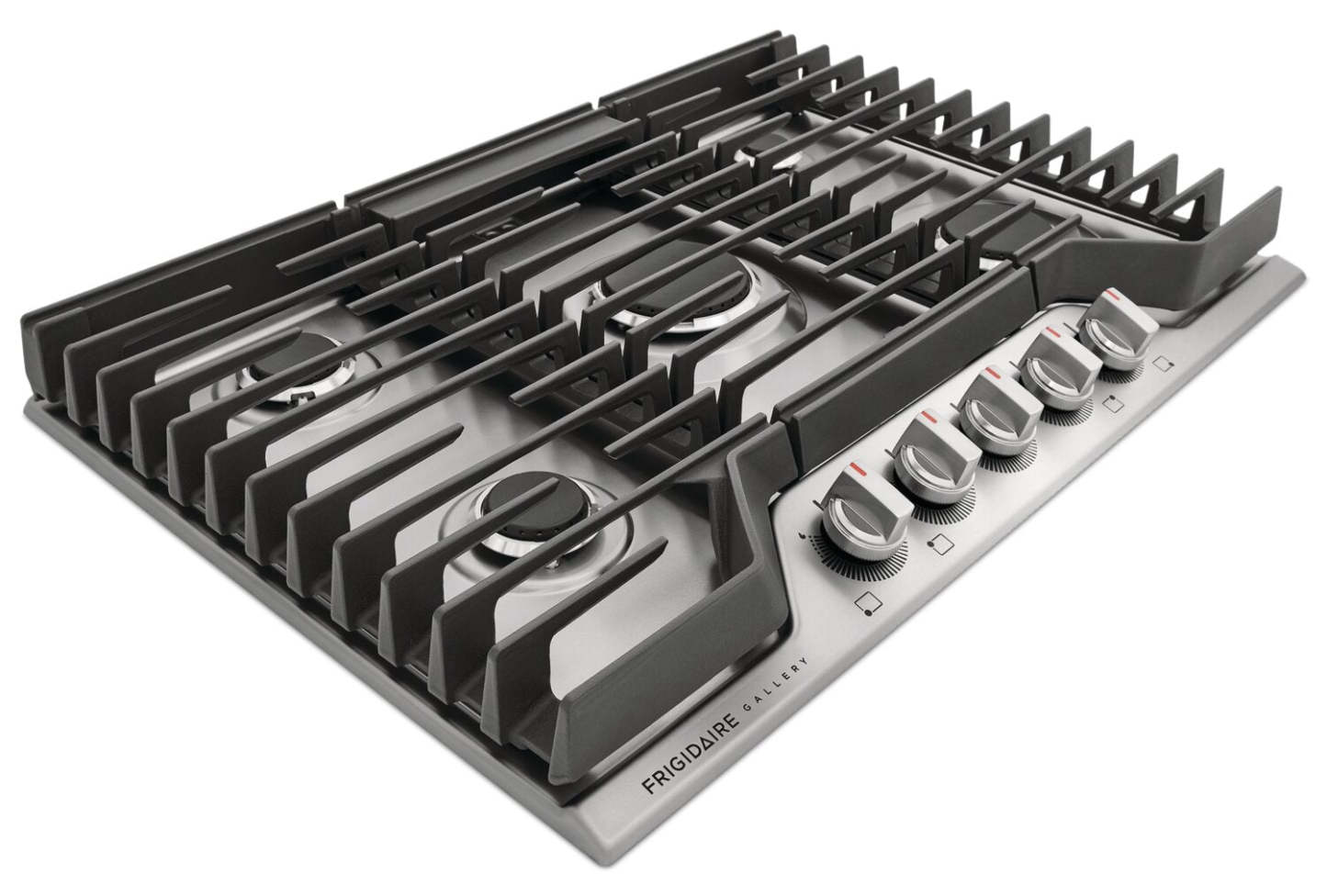 Frigidaire Gallery 30 Table de cuisson au gaz à 5 éléments - Acier inoxydable - GCCG3048AS | Cuisinière à gaz Frigidaire Gallery de 30 pouces à 5 éléments - acier inoxydable - GCCG3048AS