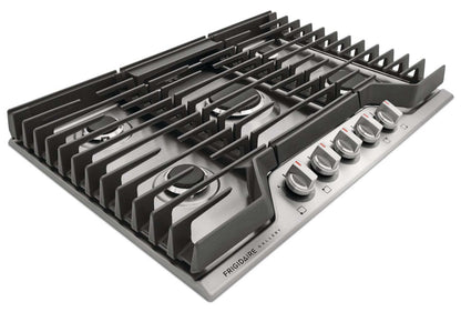 Frigidaire Gallery 30 Table de cuisson au gaz à 5 éléments - Acier inoxydable - GCCG3048AS | Cuisinière à gaz Frigidaire Gallery de 30 pouces à 5 éléments - acier inoxydable - GCCG3048AS