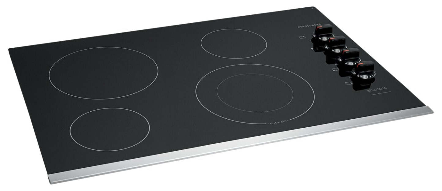 Table de cuisson électrique Frigidaire 30 à 4 éléments - Acier inoxydable - FFEC3025US | Surface de cuisson électrique Frigidaire de 30 po à 4 éléments - acier inoxydable - FFEC3025US