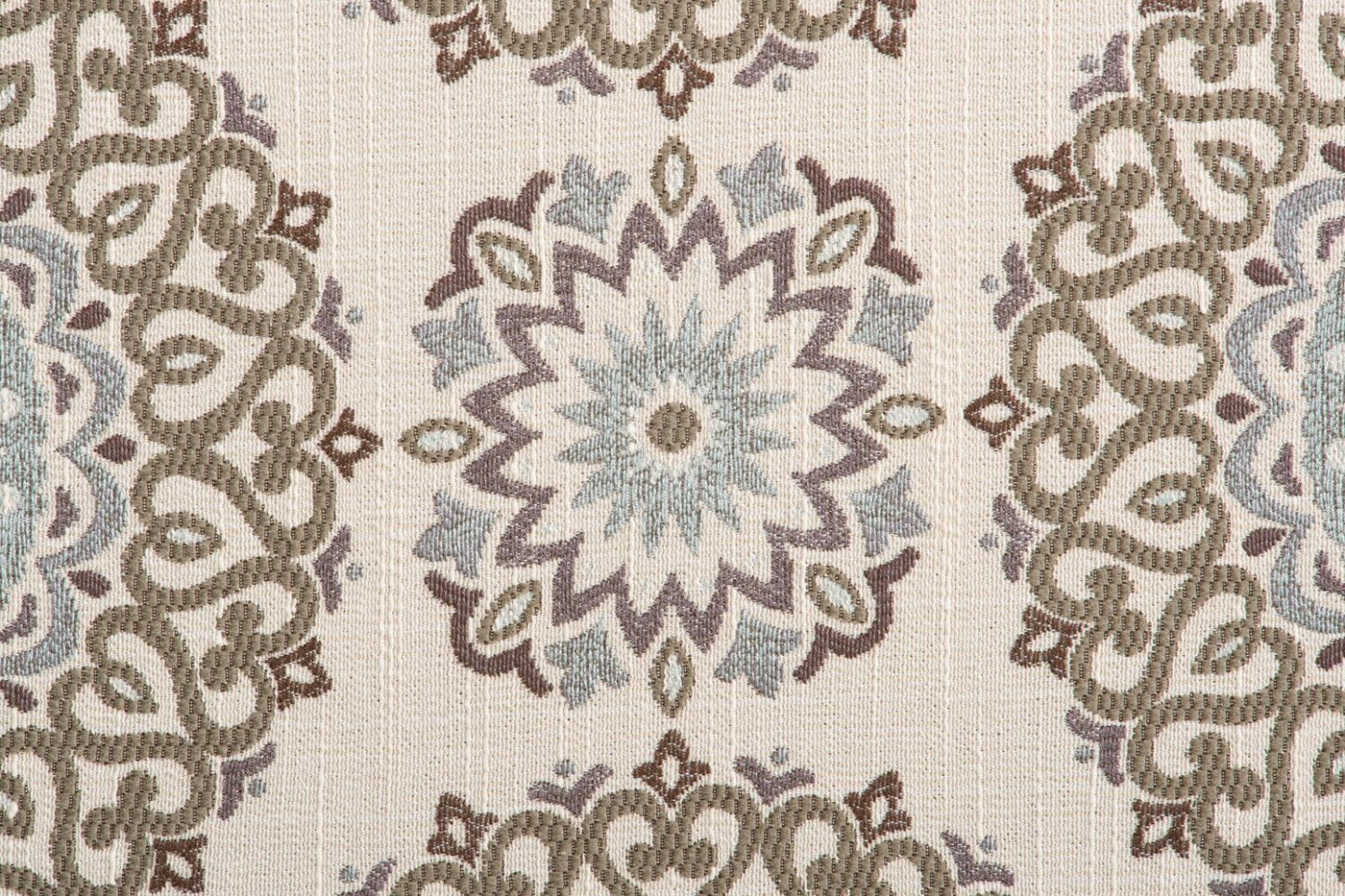 Fauteuil d’appoint Tula de 35 po fabriqué au Canada en tissu avec accoudoirs évasés - crépuscule multicolore