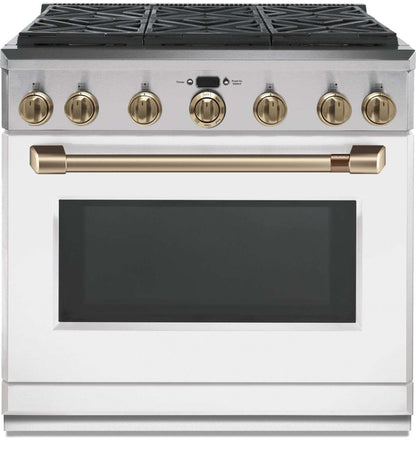 Coup de pied Café 36 pour gamme professionnelle en blanc mat - CXPR6TKPMWS | Coup-de-pied Café de 36 po blanc mat pour cuisinière professionnelle- CXPR6TKPMWS | CXPR6TKW