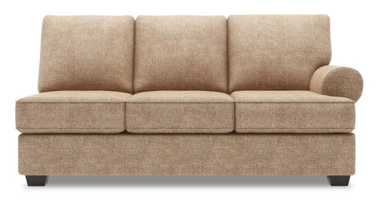 Canapé droit Roll de la collection Sofa Lab - Luxury Taupe | RO122893