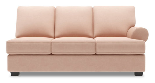 Sofa Lab Roll RAF Sofa Bed - Pax Rose | Canapé-lit de droite Roll de la collection Sofa Lab - Pax Rose | RO623249