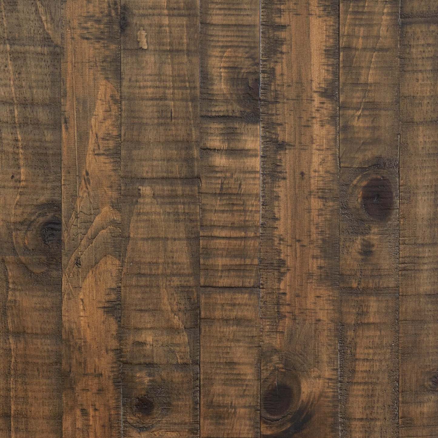 Edwin 64” Country Pine Sofa Table with Storage and Stool - Homestead Brown | Table de salon Edwin de 64 po en pin champêtre avec rangement et tabouret - brun champêtre