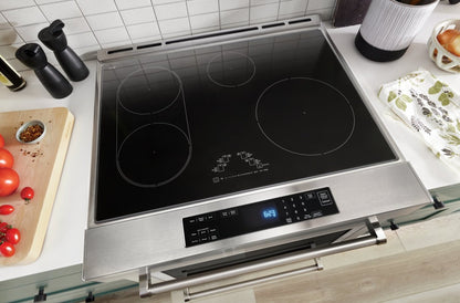 Cuisinière à induction KitchenAid de 6,4 pi³ avec friture à air et technologie AquaLiftMD - acier inoxydable - KSIS730PSS