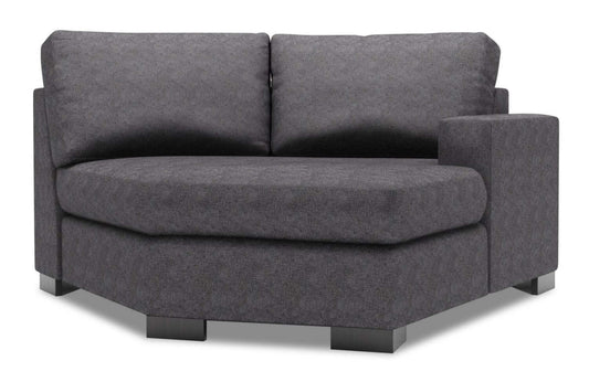 Sofa Lab Track RAF Cuddler - Luxury Charcoal | Fauteuil Cuddler de droite Track de la collection Sofa Lab - Luxury Charcoal | TR862993