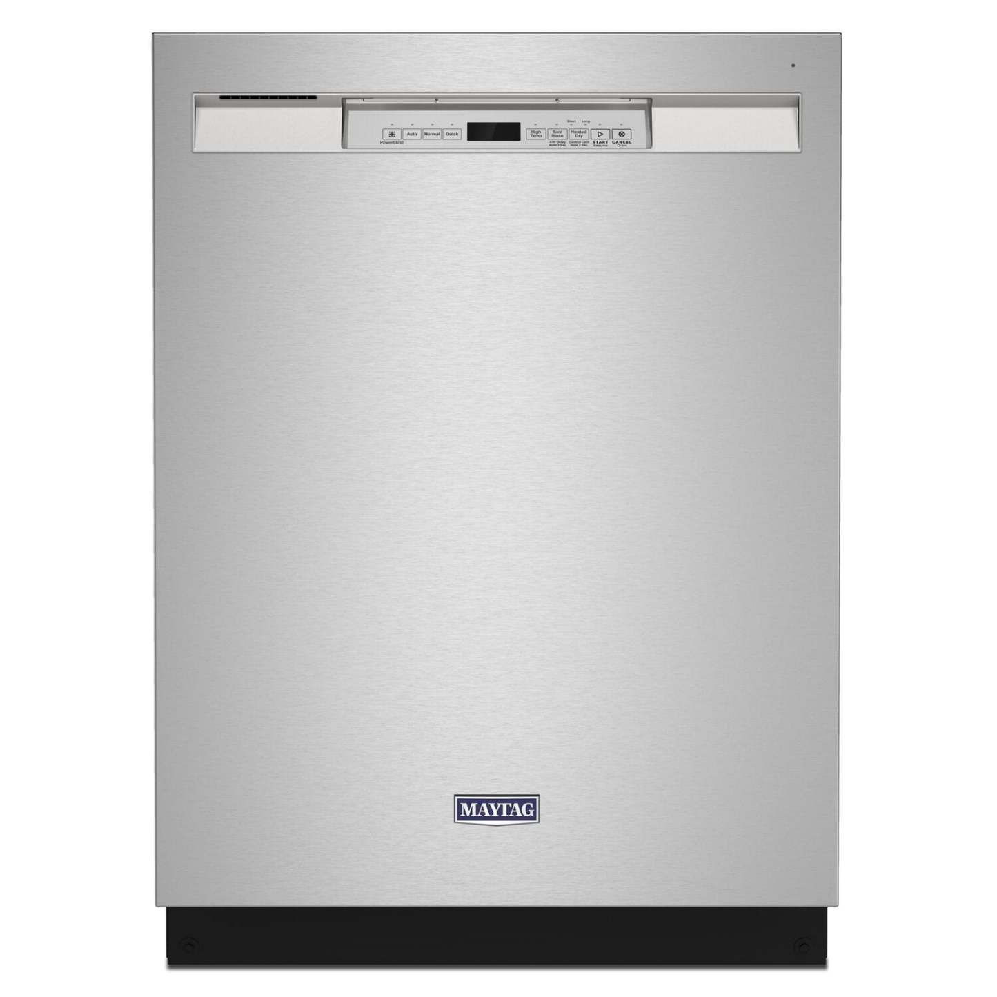 Lave-vaisselle encastrable à commande frontale Maytag 24 50 dBA - Acier inoxydable résistant aux empreintes digitales - MDB494… | Lave-vaisselle encastré Maytag de 24 po et de 50 dBA avec commandes à l'avant - acier inoxydable rés…