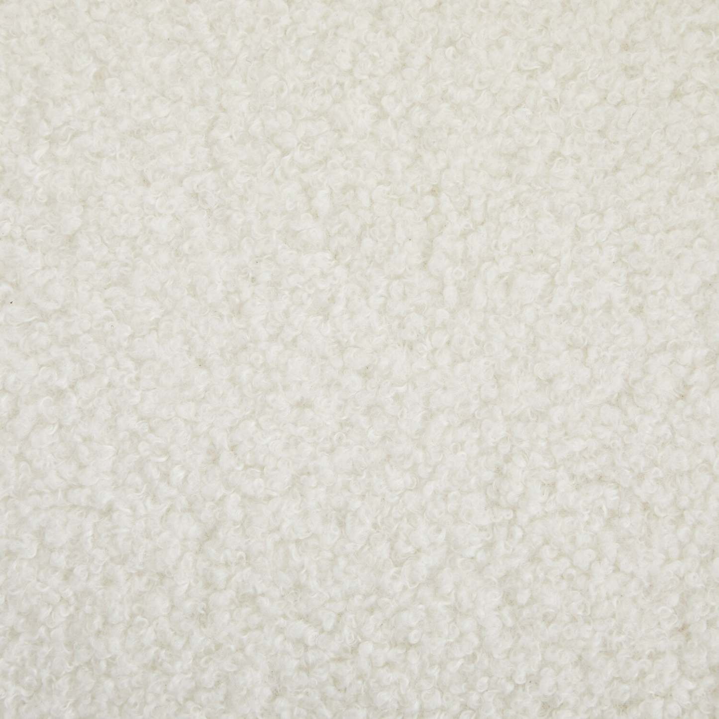 Fauteuil d'appoint courbé en tissu Sherpa Solo 31.1 - Crème glacée | Fauteuil d'appoint courbé Solo de 31,1 po en tissu sherpa - crème glacée