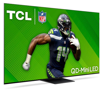 TCL 85 QLED Mini LED 4K UHD HDR Ultra IMAX Enhanced 120Hz Google Smart TV (85QM751G) | Téléviseur intelligent QLED à mini DEL de TCL UHD 4K de 85 po à 120 Hz avec HDR Ultra, FreeSyncMC AMD et Google TVMC (85QM751G)