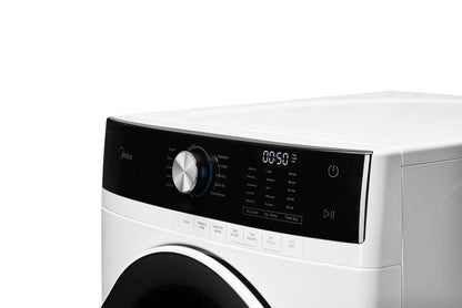 Midea 8 pi³ Sécheuse électrique - blanche - superposable - MLE52N4AWW | Midéa 8 Cu. Fort. Sécheuse électrique, blanche, empilable, MLE52N4AWW