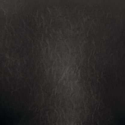 Pouf Zello 22,5 en similicuir avec pieds en bois - Noir | Pouf Zello de 22,5 po en similicuir avec pattes en bois - noir