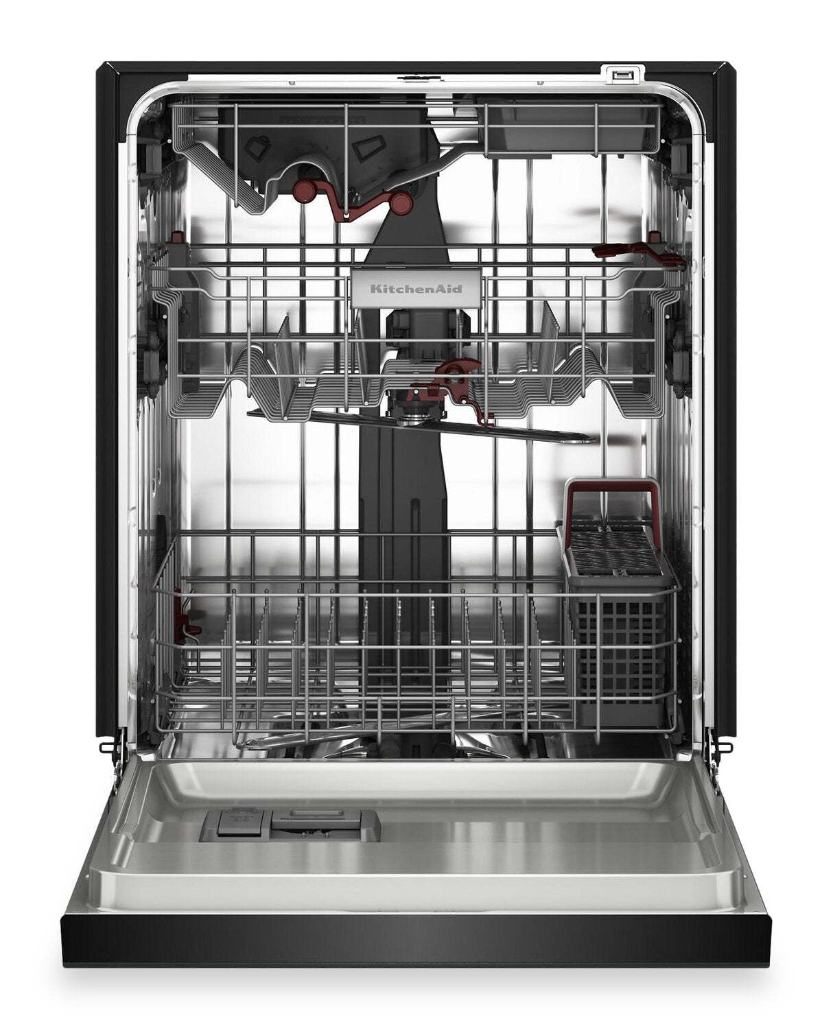 Lave-vaisselle KitchenAid de 24 po et de 44 dBA avec troisième panier 360° Max JetsMC - genièvre - KDFS424SJP