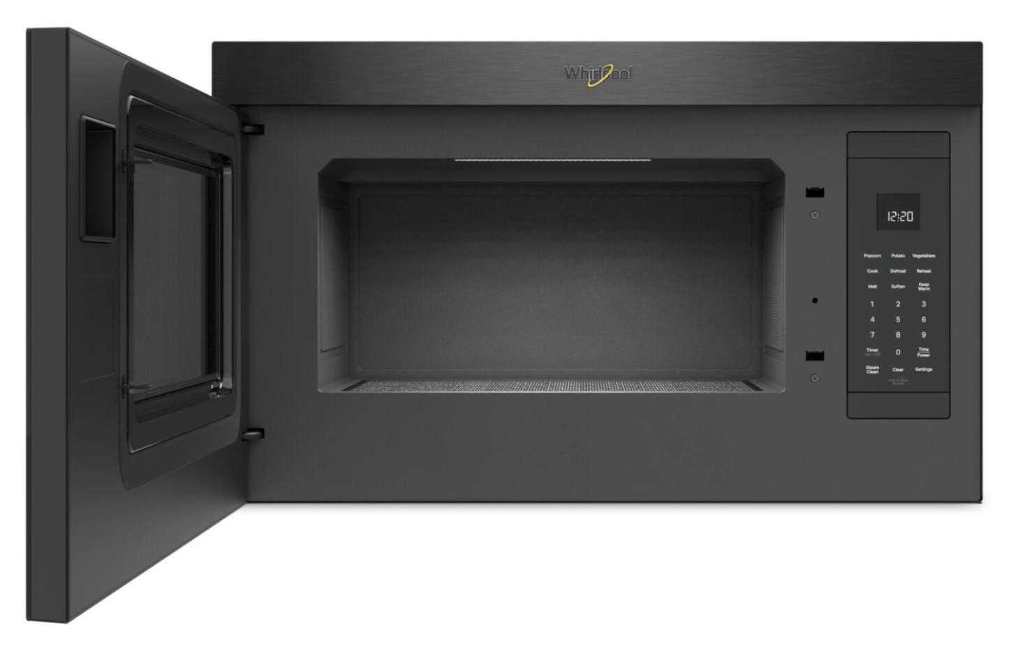Tourbillon 1,1 Cu. Fort. Micro-ondes encastré avec cuisson de 900 watts - Acier inoxydable noir - YWMM… | Quatre à micro-ondes à hotte intégrée Whirlpool de 1,1 pi³ à installation affleurée avec cuisson à 900…