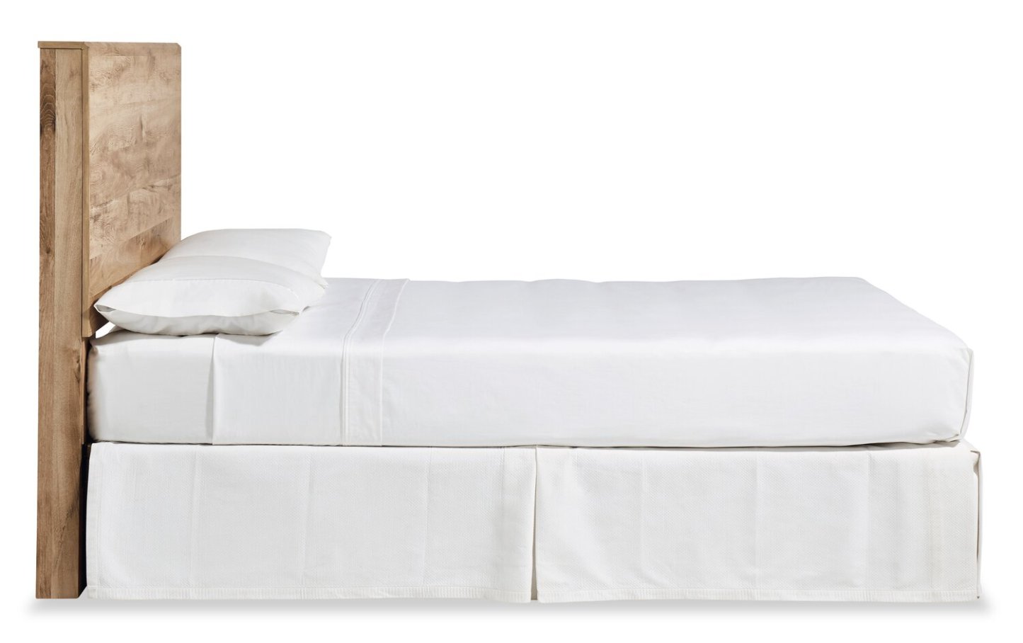 Tête de lit à panneau Derekson, Naturel - Grand lit | Tête de lit à panneau Derekson, naturelle - format grand lit