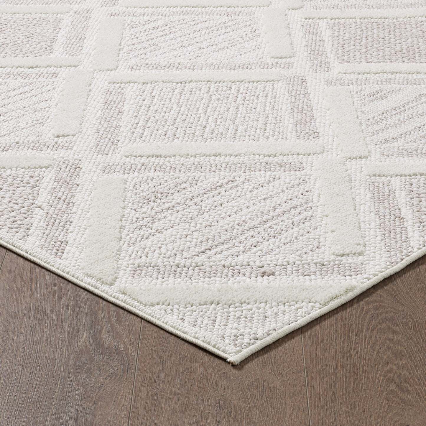 Tapis marocain beige Knox - 7'11 x 10'10 | Tapis Knox beige à motif marocain - 7 pi 11 po x 10 pi 10 po