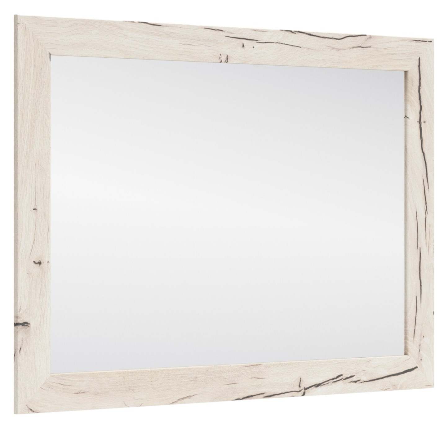 Miroir de commode de chambre à coucher Derekson - Blanc rustique | Miroir de commode de chambre à coucher Derekson - blanc rustique