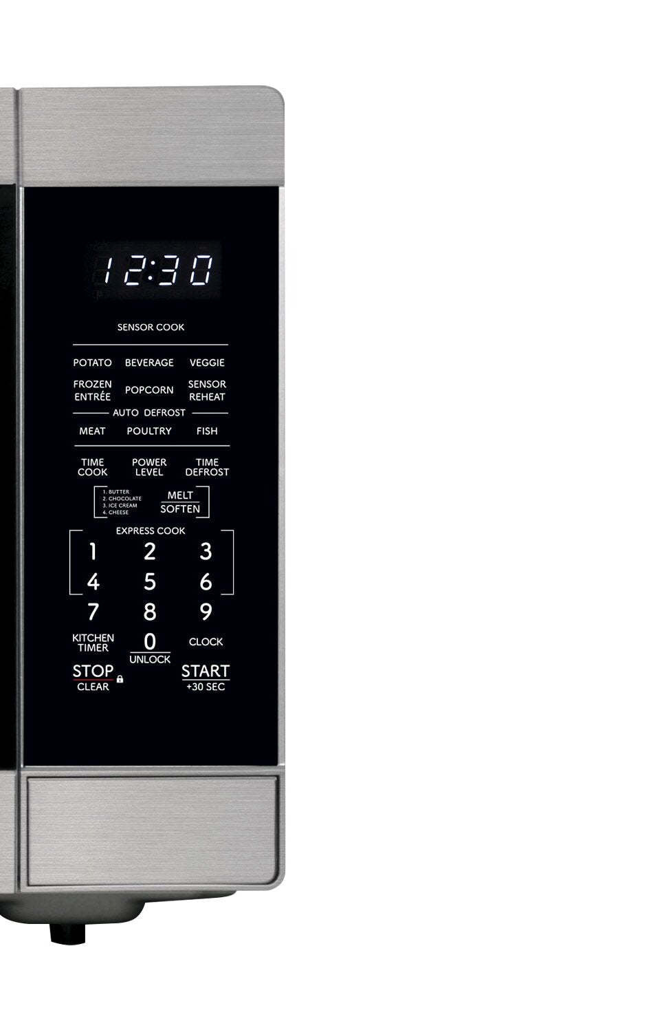 Sharp 2,2 Cu. Fort. Micro-ondes de comptoir Carousel® avec technologie inverseur - Acier inoxydable - SMC2264KSC | Four à micro-ondes de comptoir Sharp de 2,2 pi3 avec plateau tournant CarouselMD et technologie InverterMD - SMC2264KSC | SMC226SC