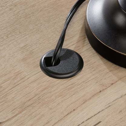 Bureau de direction Akira de 29,53 po à 6 tiroirs - chêne clair