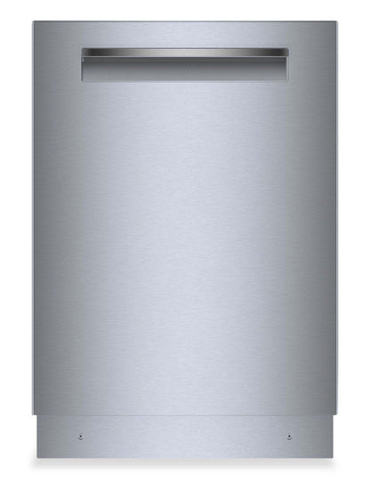 Bosch 500 Series 24'' 44 dBA Built-In Dishwasher - Anti-Fingerprint Brushed Steel - SHP65CC5UC | Lave-vaisselle encastré Bosch de série 500 de 24 po de 44 dBA - acier brossé résistant aux traces de doigts - SHP65CC5UC