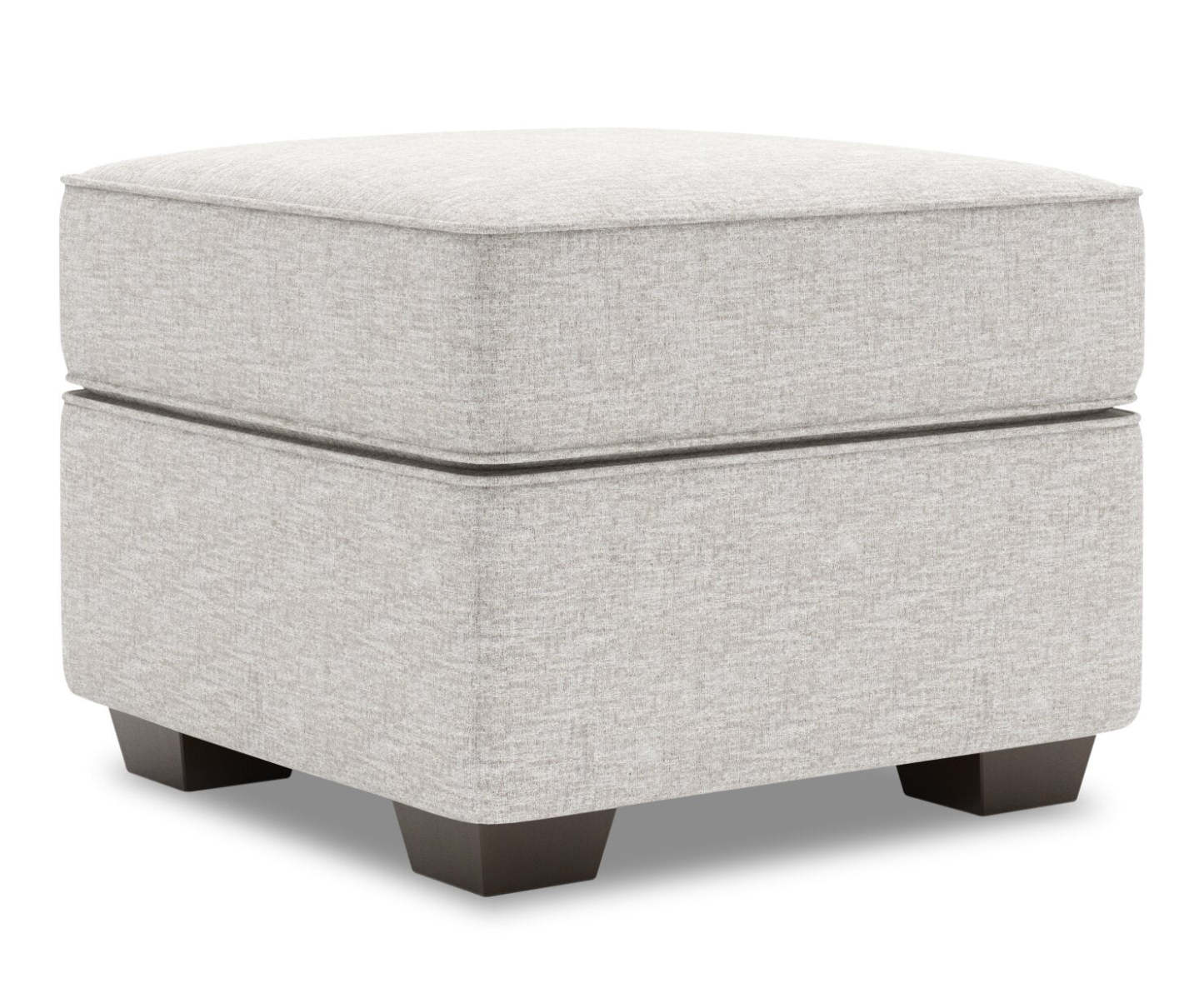 Fabriqué au Canada Canapé personnalisable Lab Roll 24 en tissu chenille - Argent de luxe | Pouf Roll de Sofa Lab de 24 po fabriqué au Canada en tissu de chenille - argenté Luxury Silver | RO802793