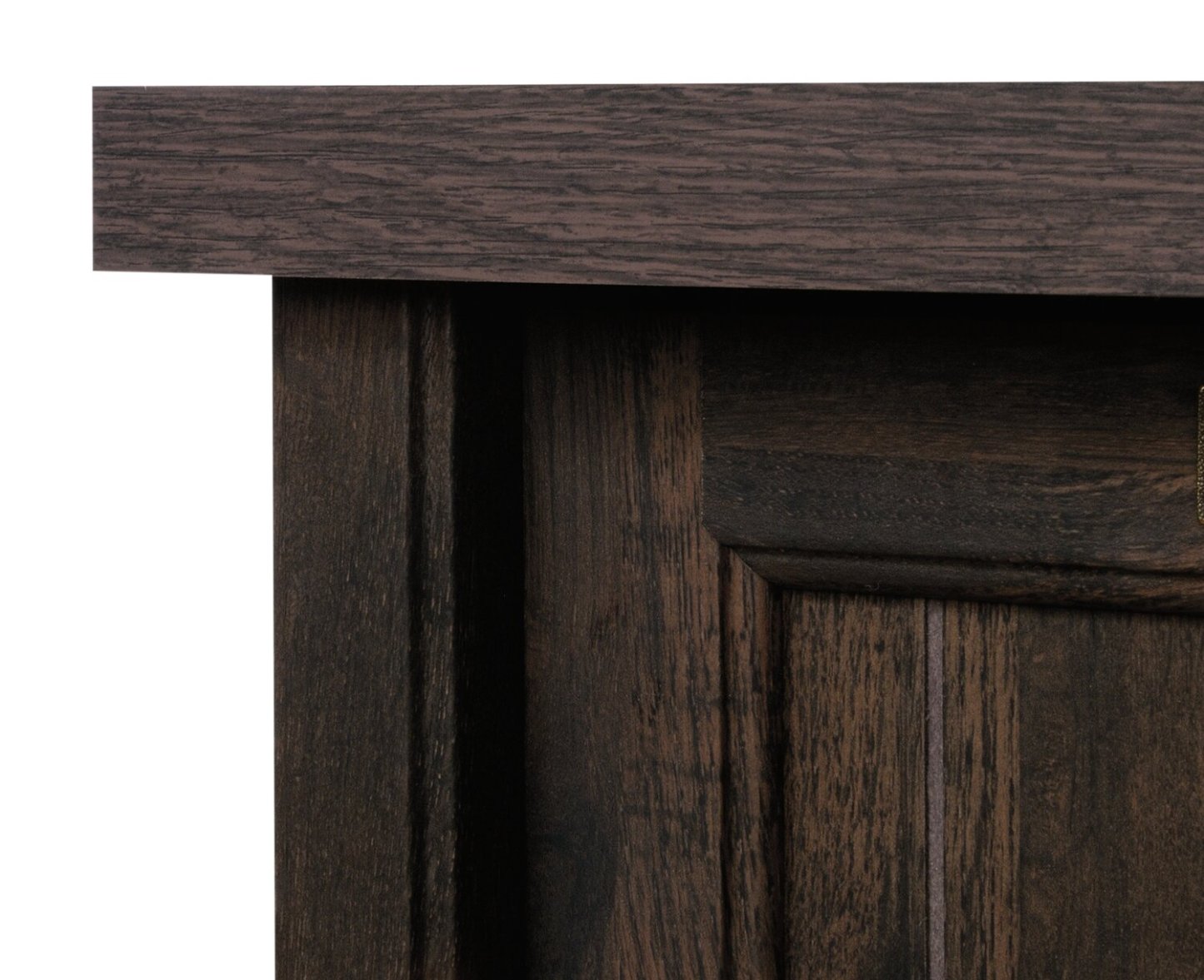 Classeur latéral Retta de 33,39 po à 2 tiroirs - chêne café